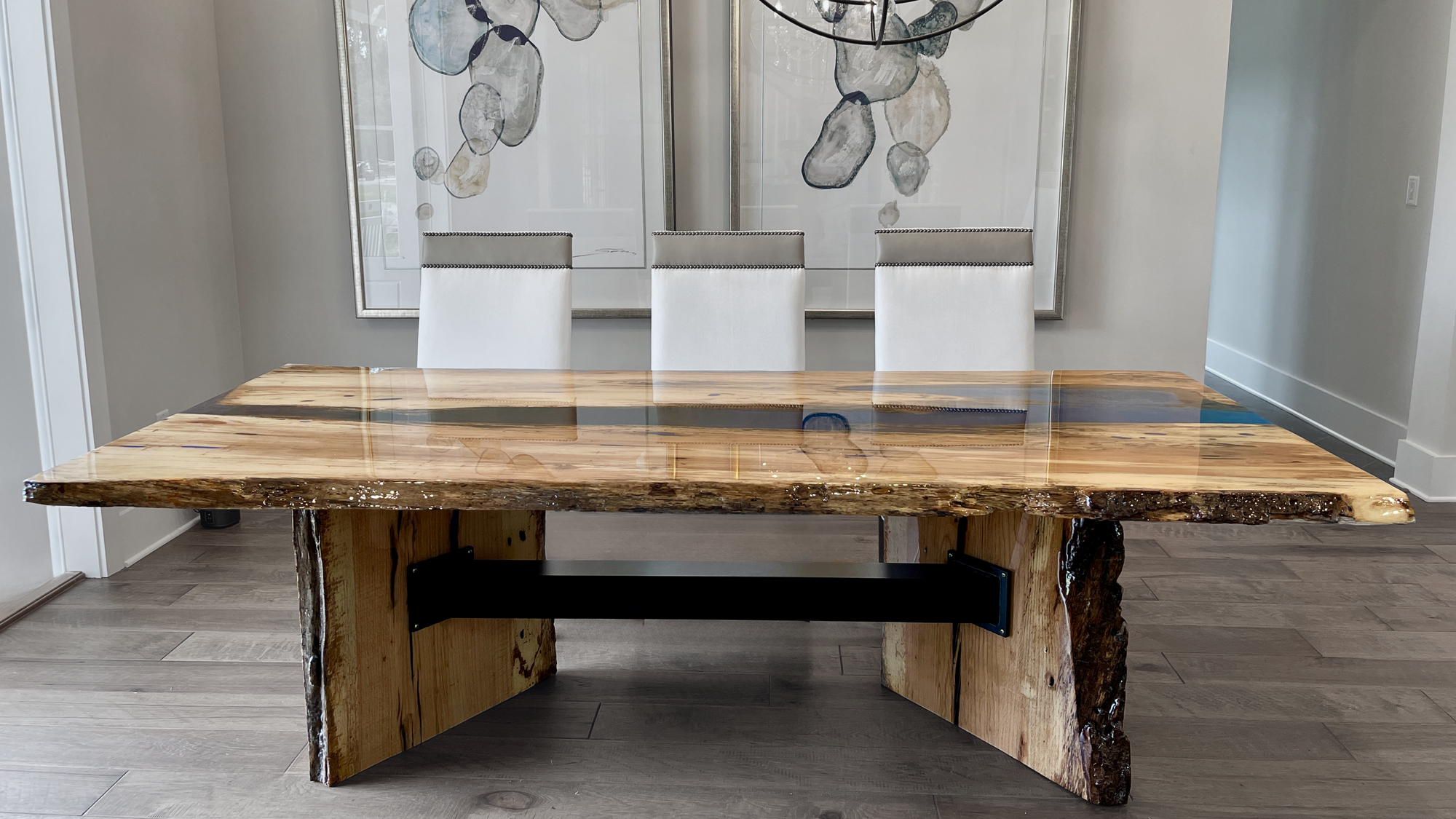 Live Edge Epoxy Resin Table