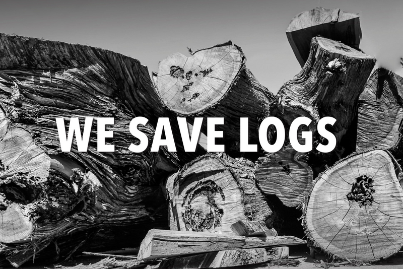 recycled logs