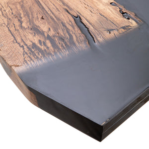 Black Resin Bar Top