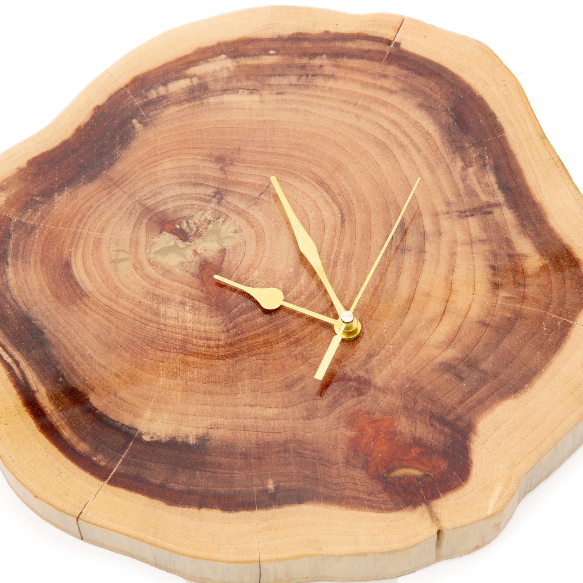 Red Cedar Resin Clock