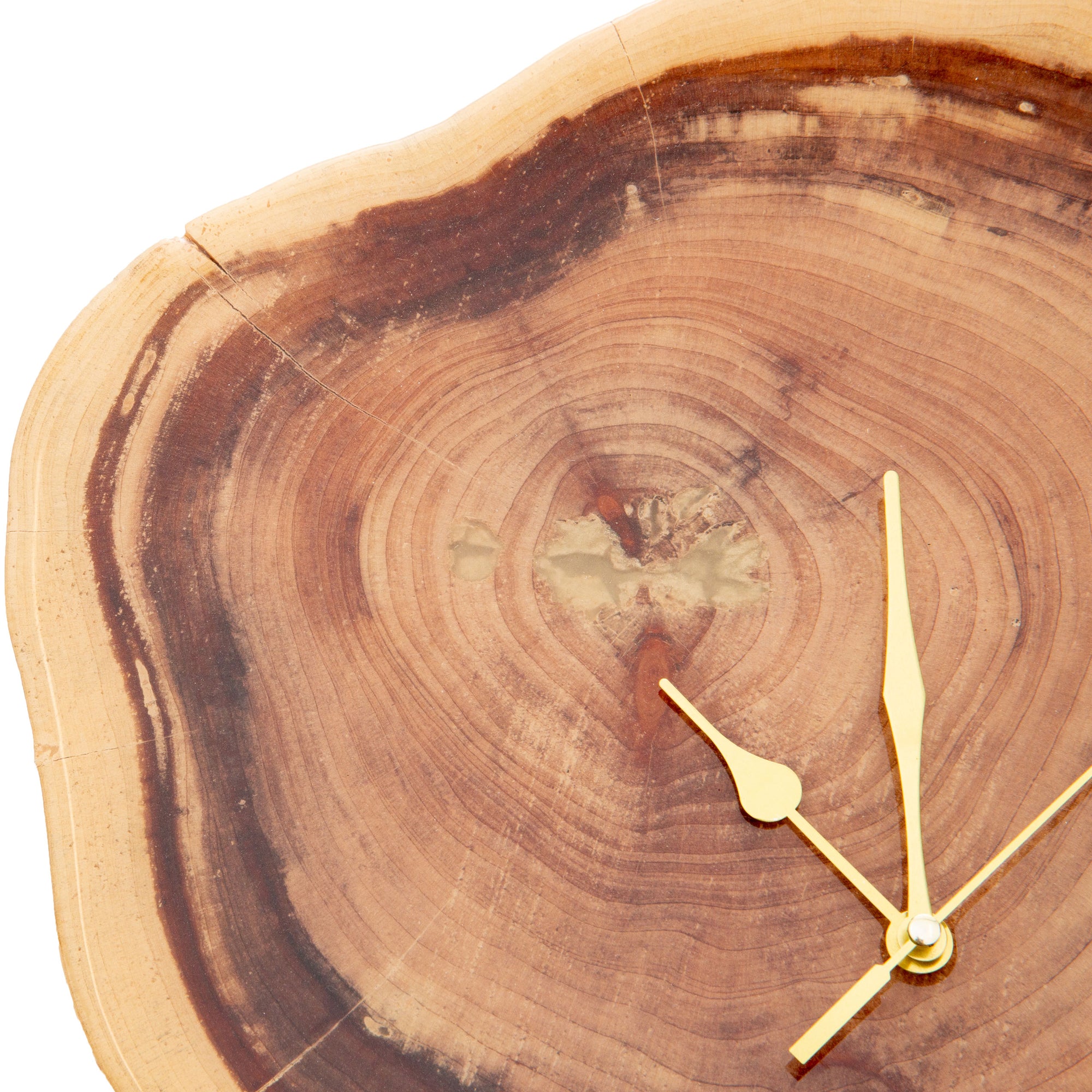 Red Cedar Resin Clock