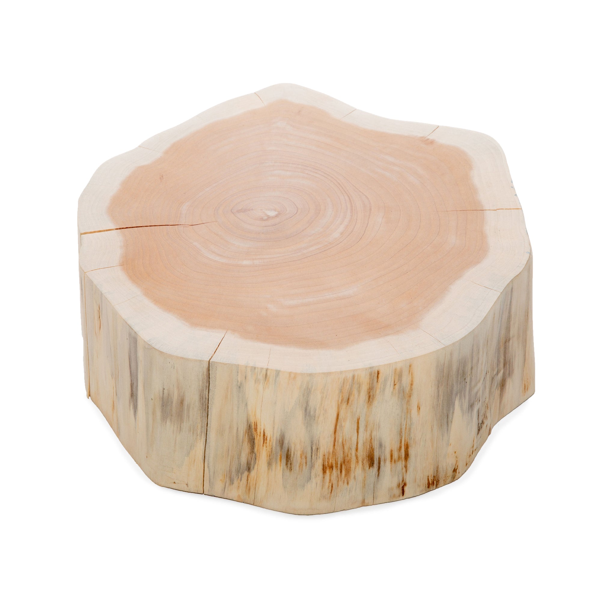 Sanded Cedar Centerpiece