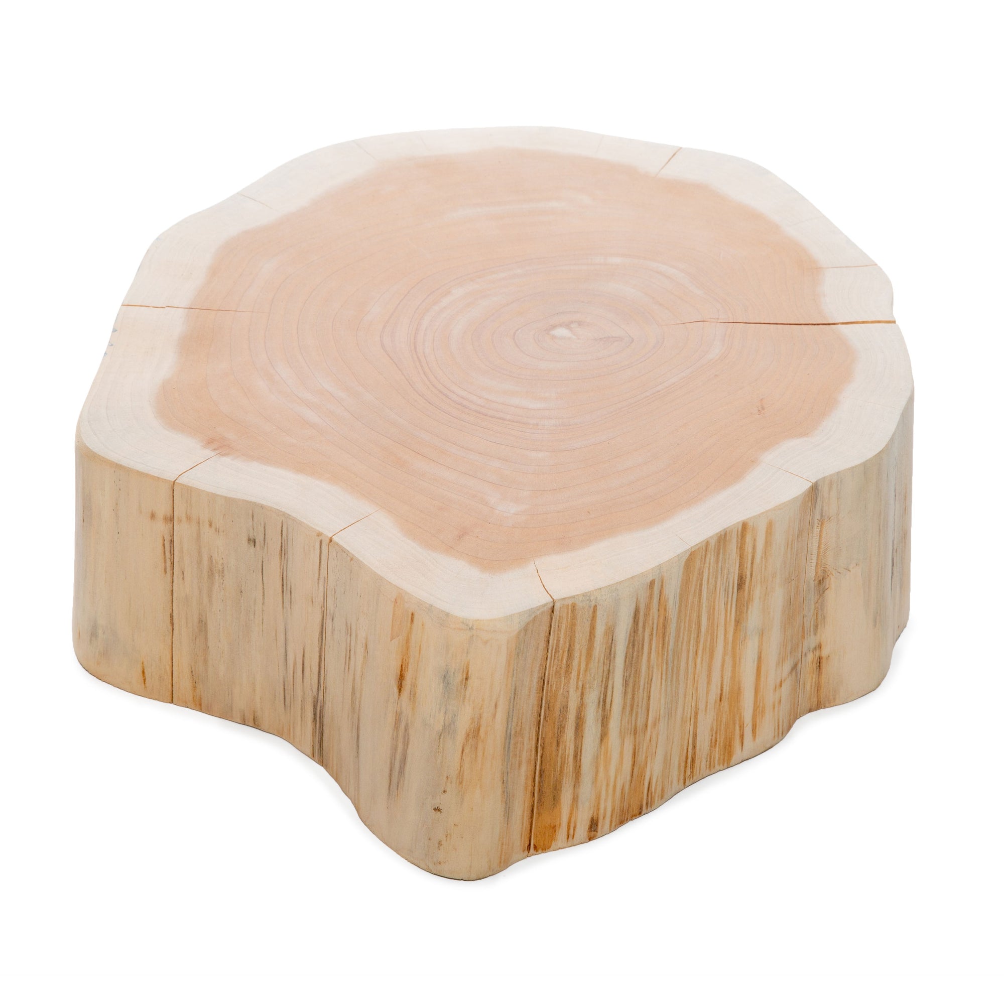 Sanded Cedar Centerpiece