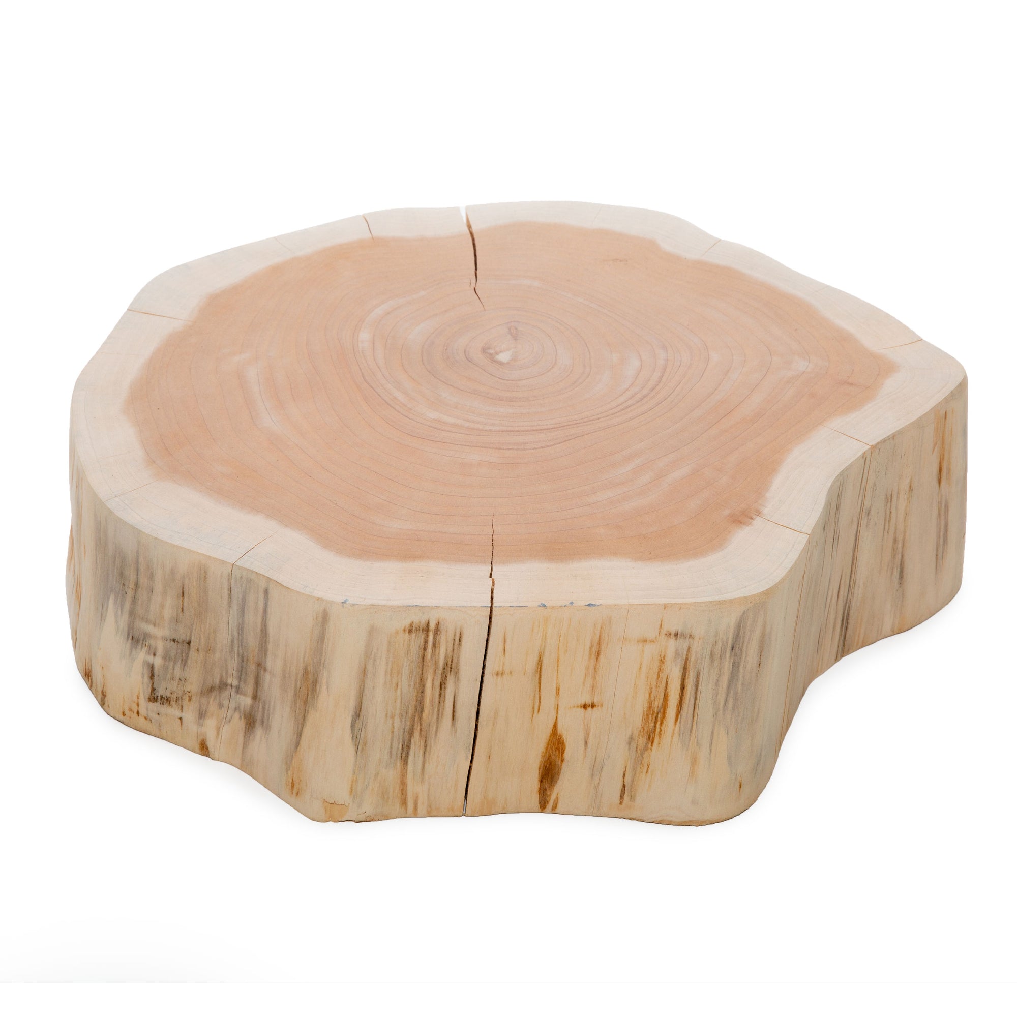 Sanded Cedar Centerpiece