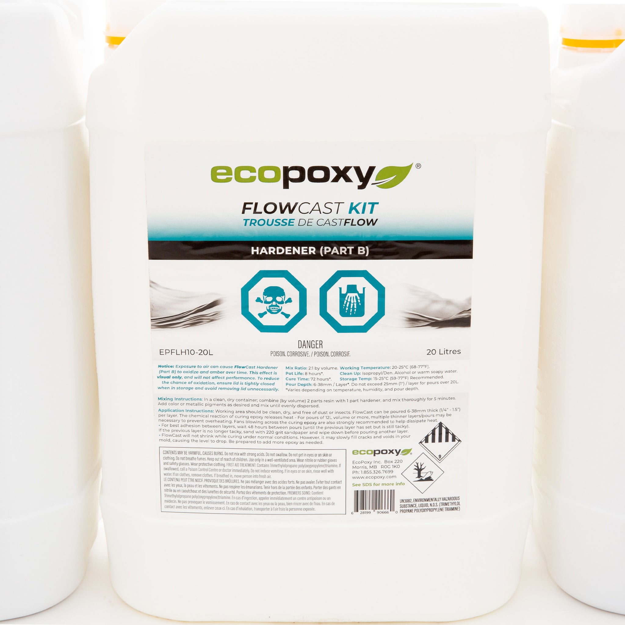 Casting Epoxy Resin  Water Clear FlowCast for Thick Pours — EcoPoxy USA  Inc.