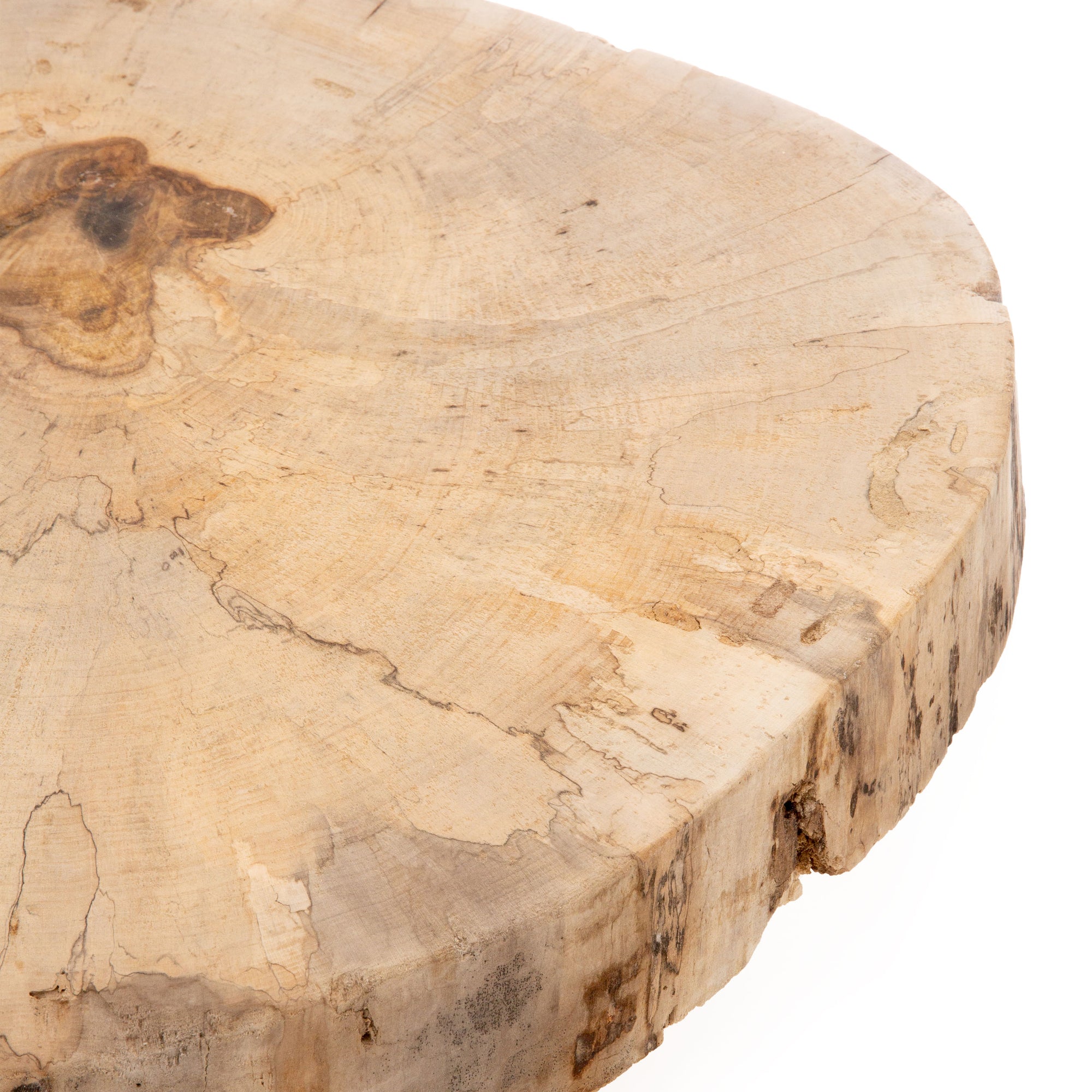 Huguenot Cemetery Cross Cut Coffee Table with Matte Finish