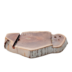 Desktop Cedar iPad Holder