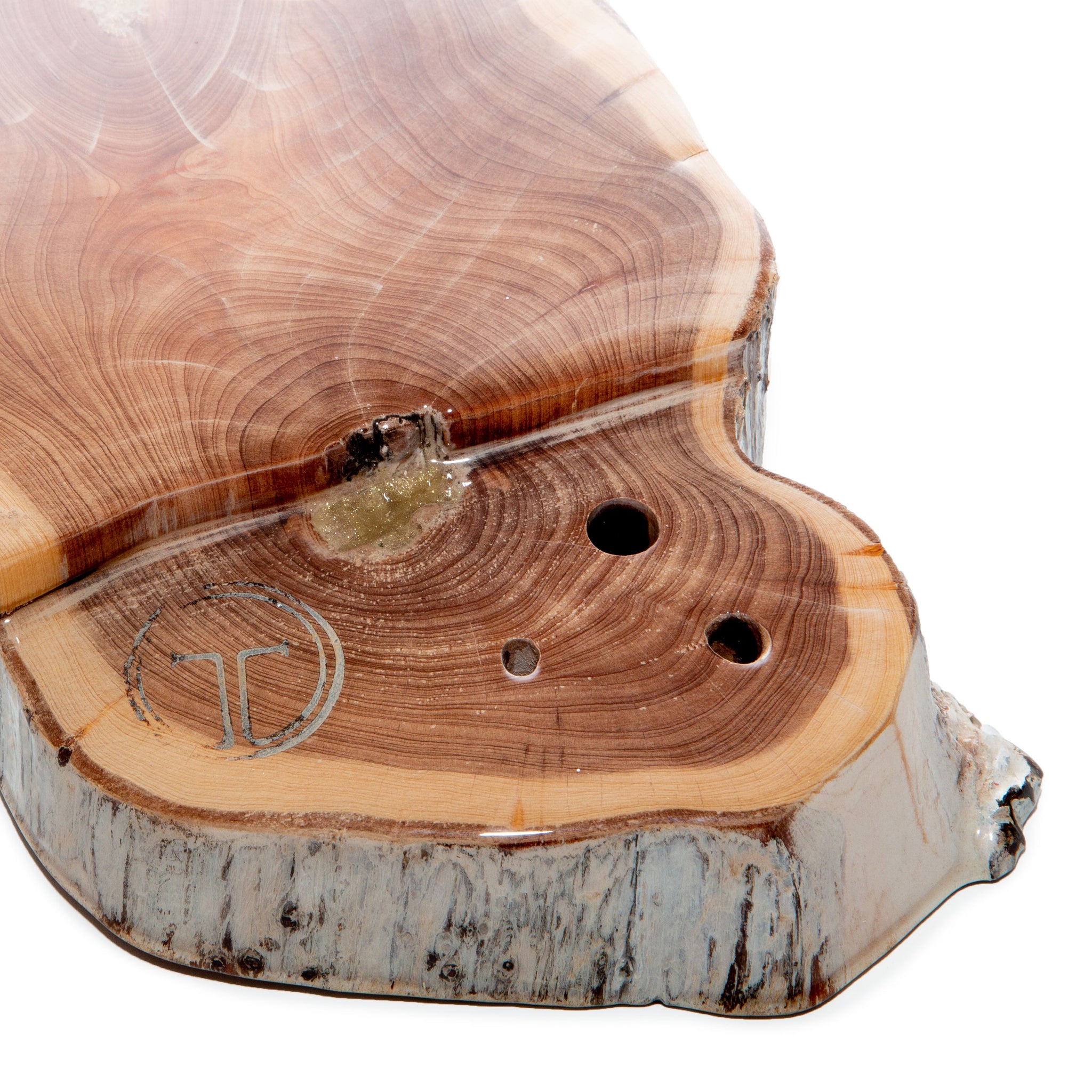Desktop Cedar iPad Holder