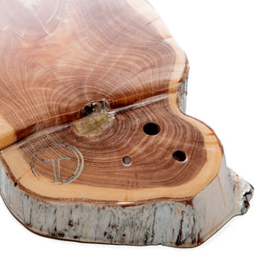Desktop Cedar iPad Holder