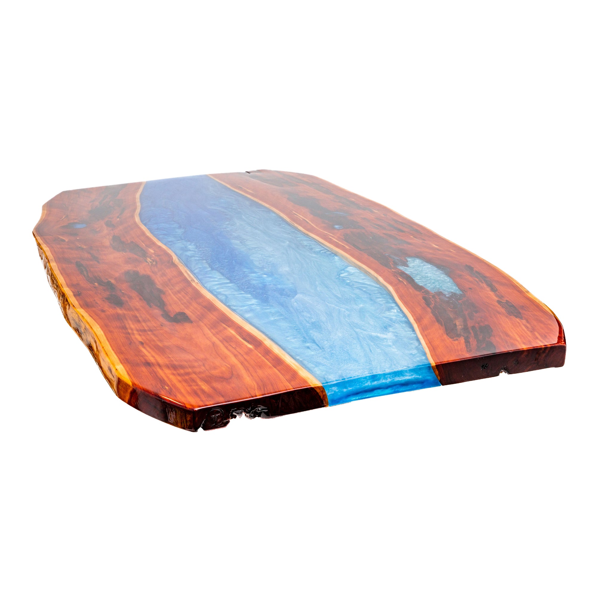 Tigers Eye River Table Top